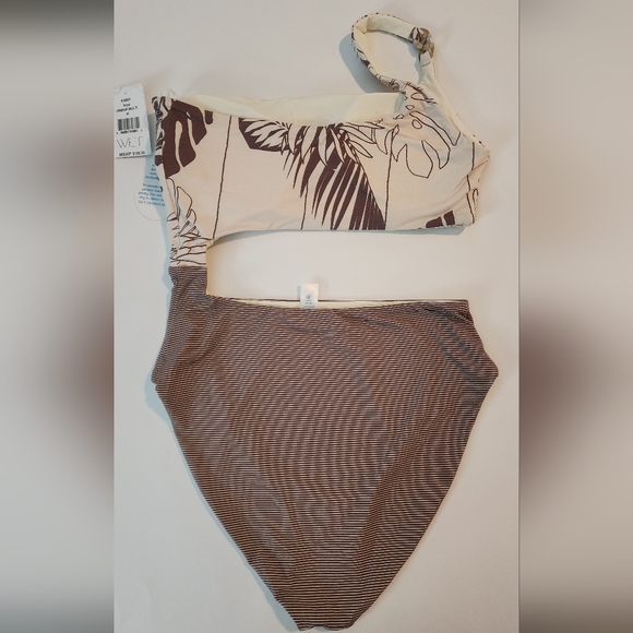 WET Swimwear Arya One Piece Monokini In Umber Multi Size Medium - Picture 7 of 14
